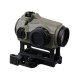 Коллиматор Vector Optics Maverick-III 1x22 FDE Rubber Cover 3 МOA красная арт.: SCRD-39